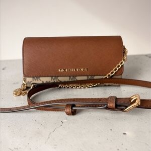 Michael Kors Brown Crossbody Bag